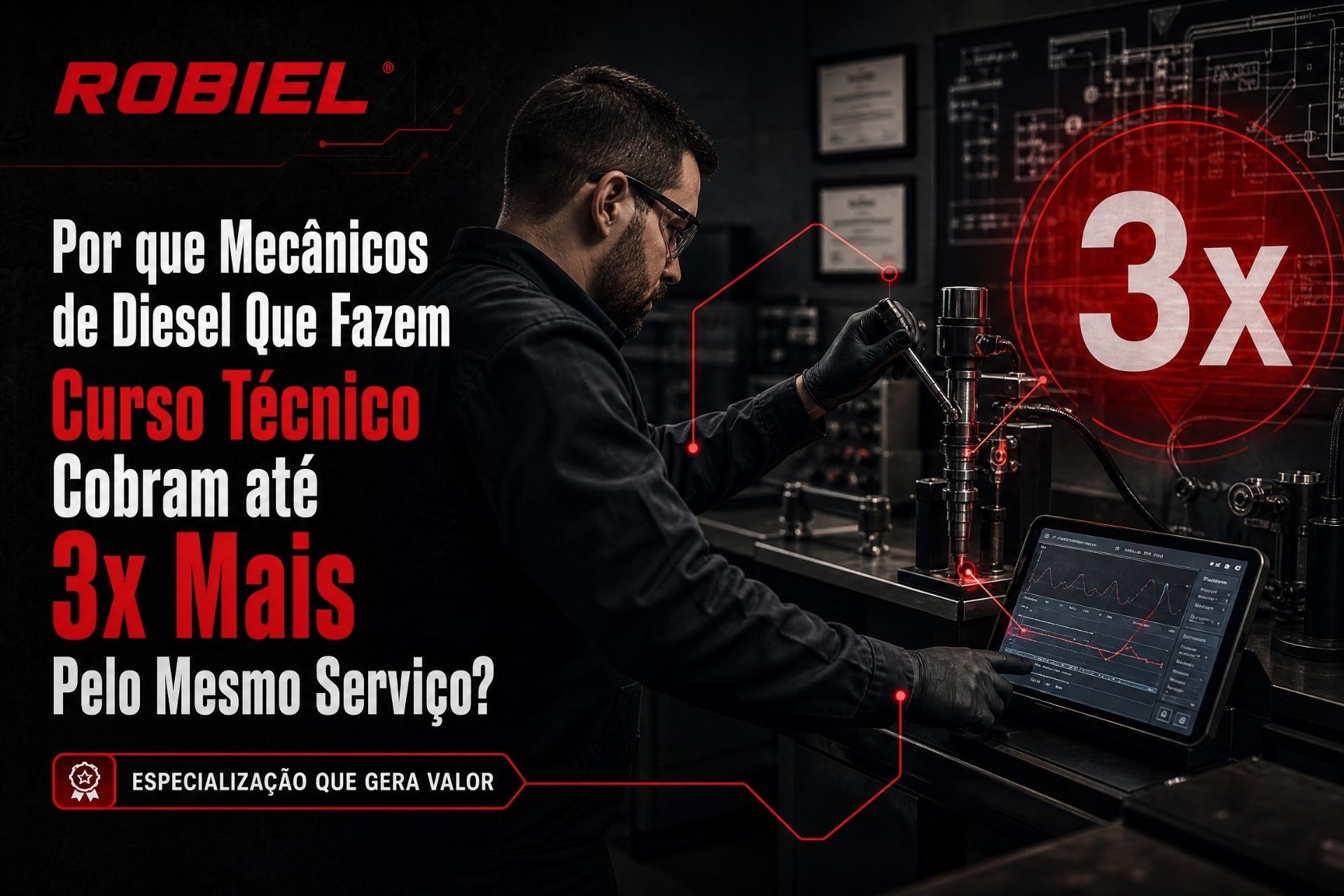 Por que Mecânicos de Diesel Que Fazem Curso Técnico Cobram até 3x Mais Pelo Mesmo Serviço?