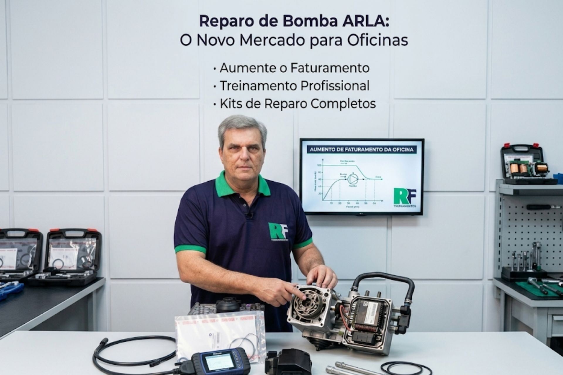 Reparo de Bomba ARLA: O Novo Mercado Que Pode Aumentar o Faturamento da Oficina