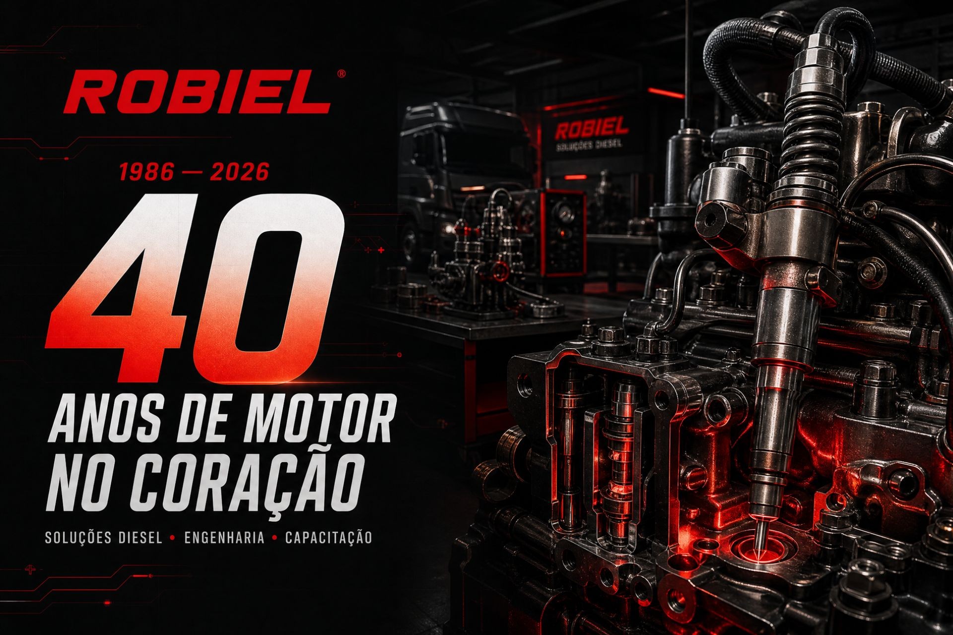 ROBIEL - 40 Anos de Motor no Coração