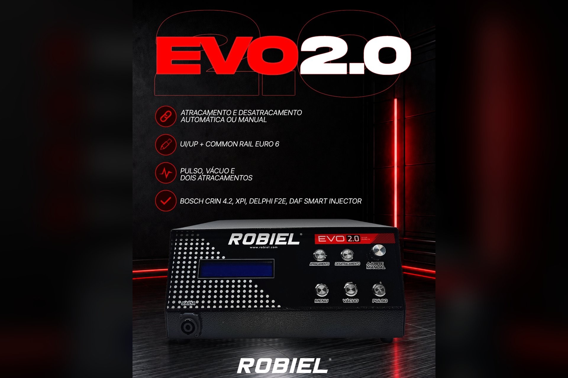 Pulso, Vácuo e Dois Atracamentos: Conheça os Recursos da EVO 2.0 para UI/UP e Common Rail Euro 6